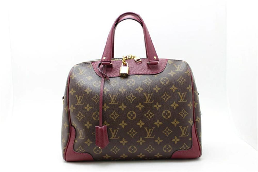 LOUIS VUITTON Bag Handbag Retiro Monogram Aurore